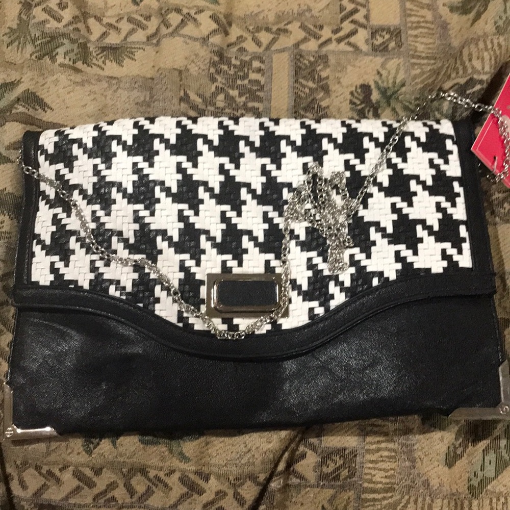 Houndstooth purse New
